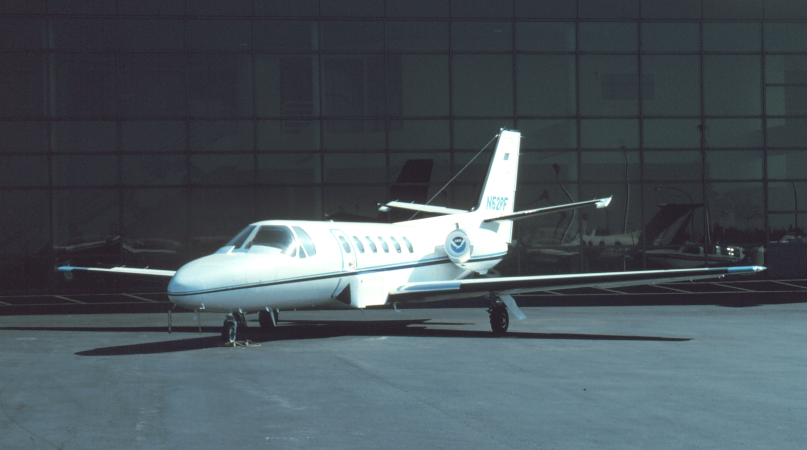 NOAA Cessna Citation II N52RF at Dulles International Airport