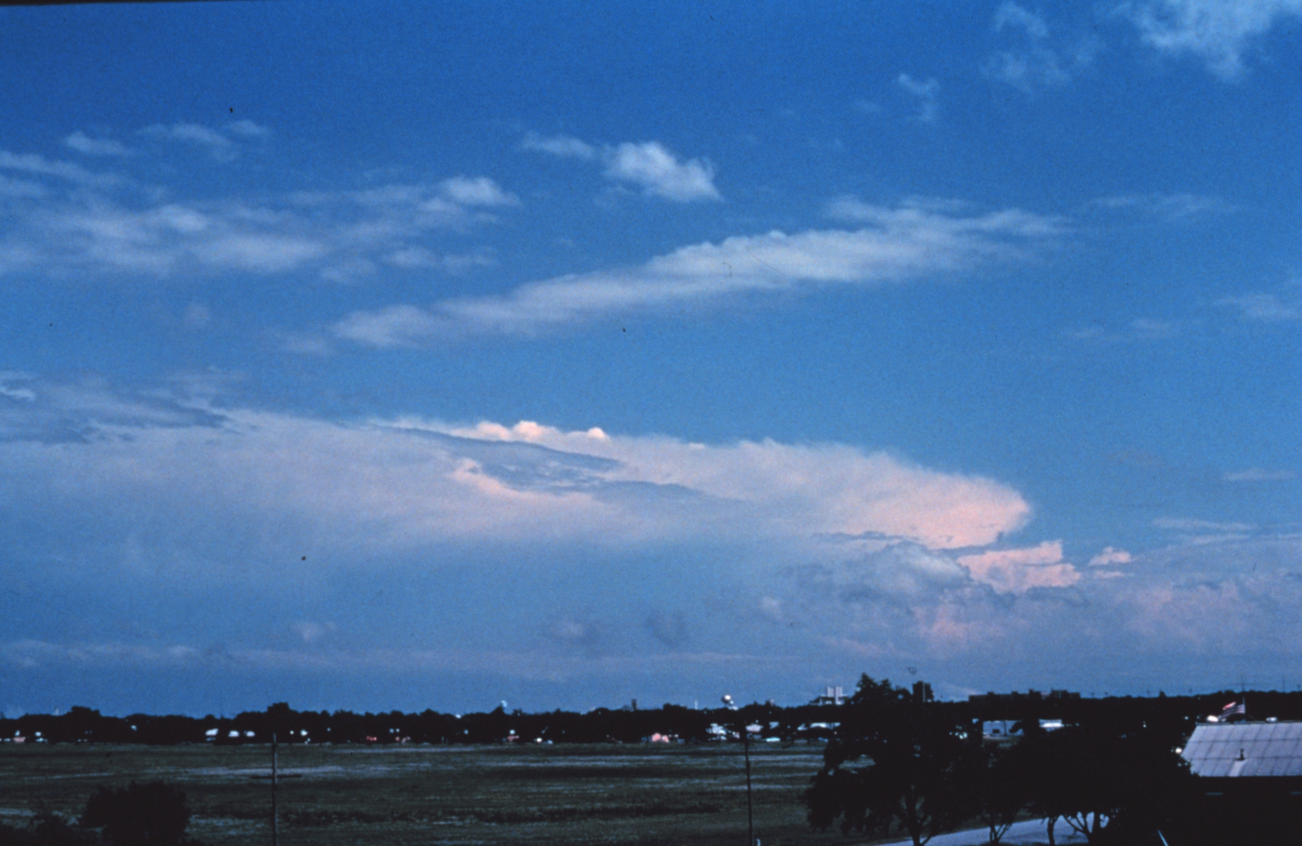 Isolated supercell south of Norman Ok