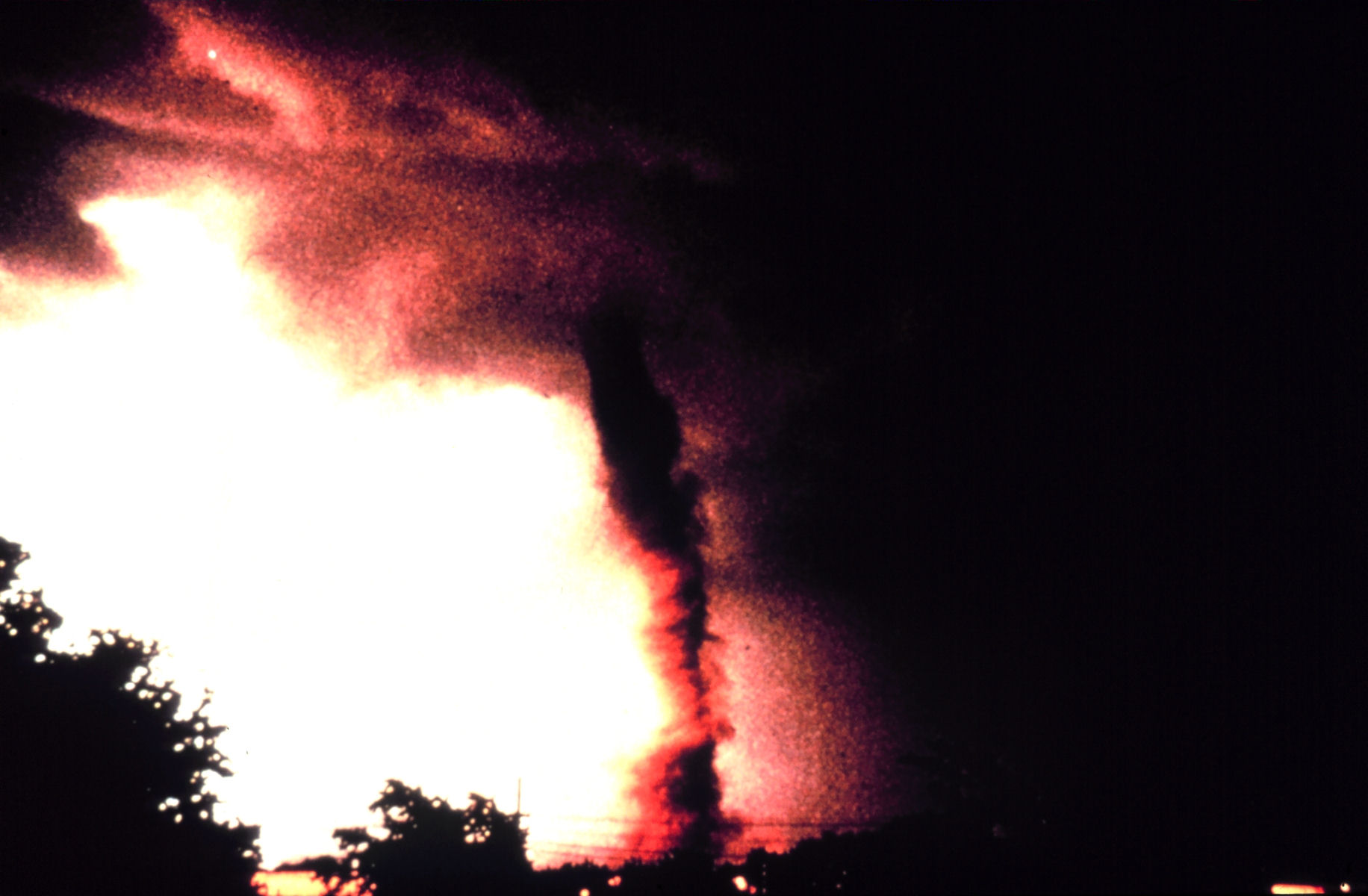 Tornado in mature stage of development