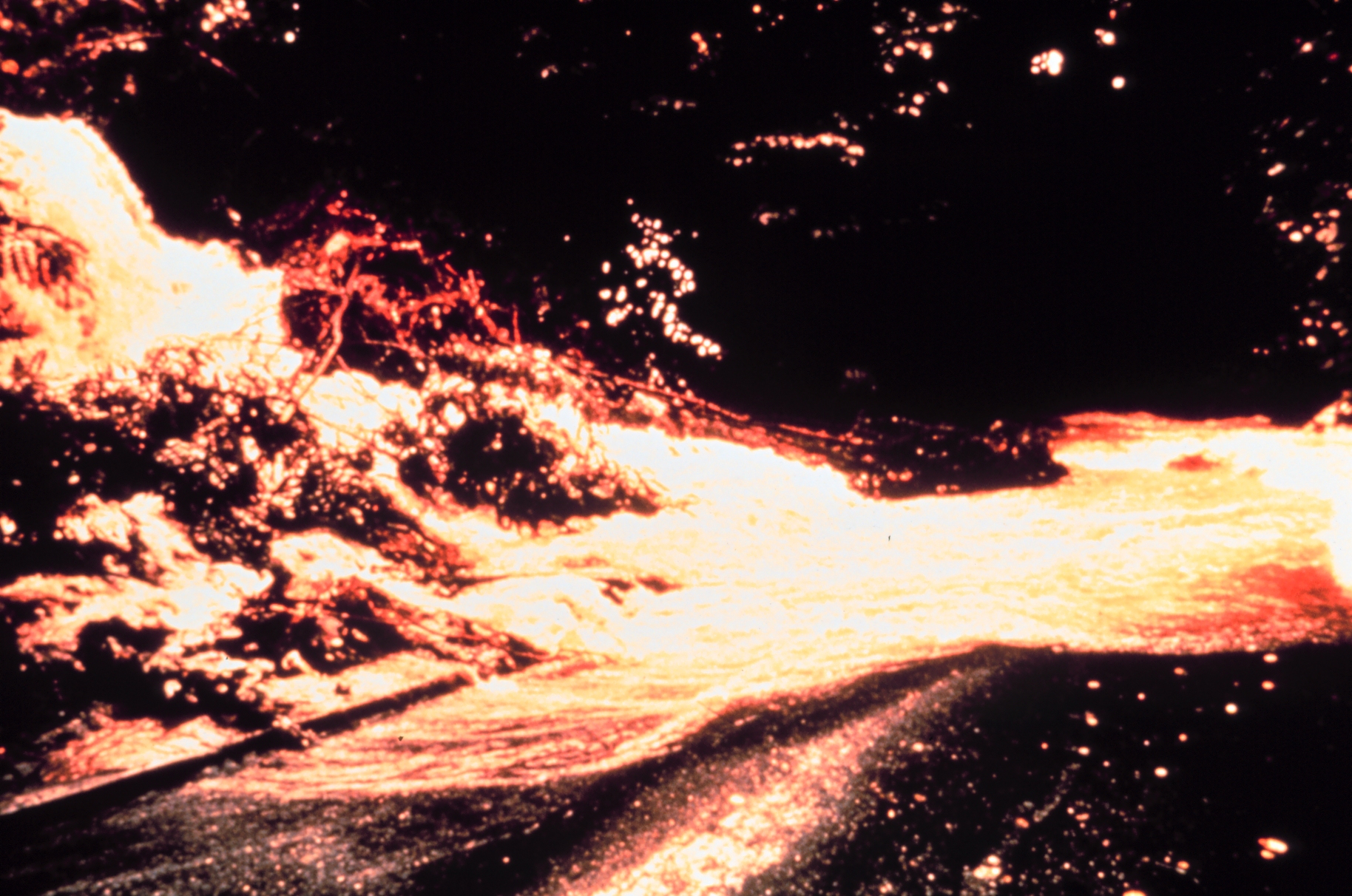 Flooding associated with downburst