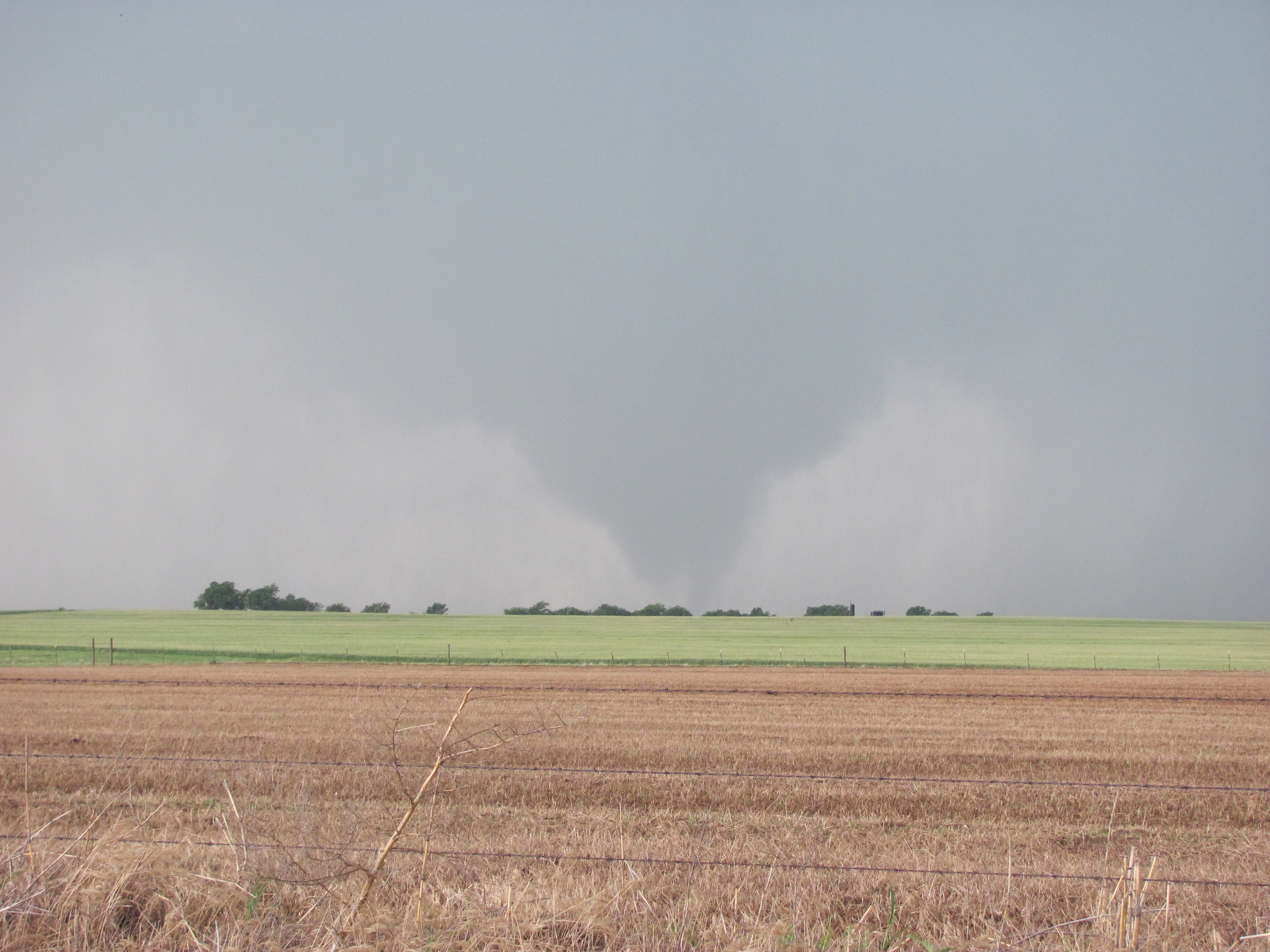 Tornado over the plains