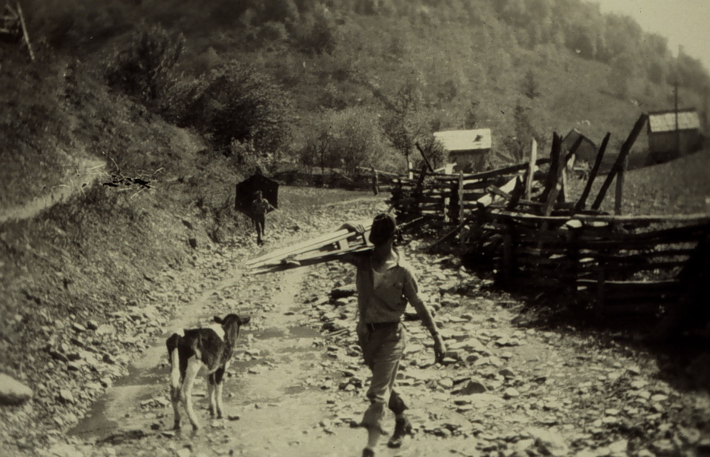 Level work along a new highway route