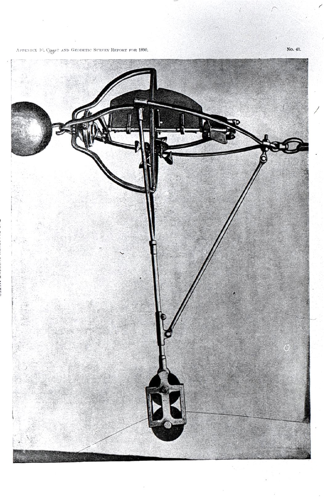 The Pillsbury Current Meter which was invented by John Elliott Pillsbury