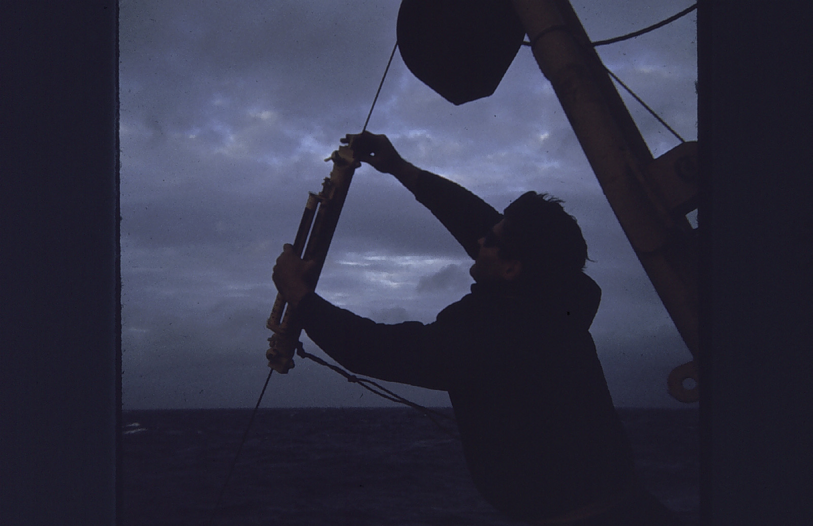 Fred Naugler with Nansen cast