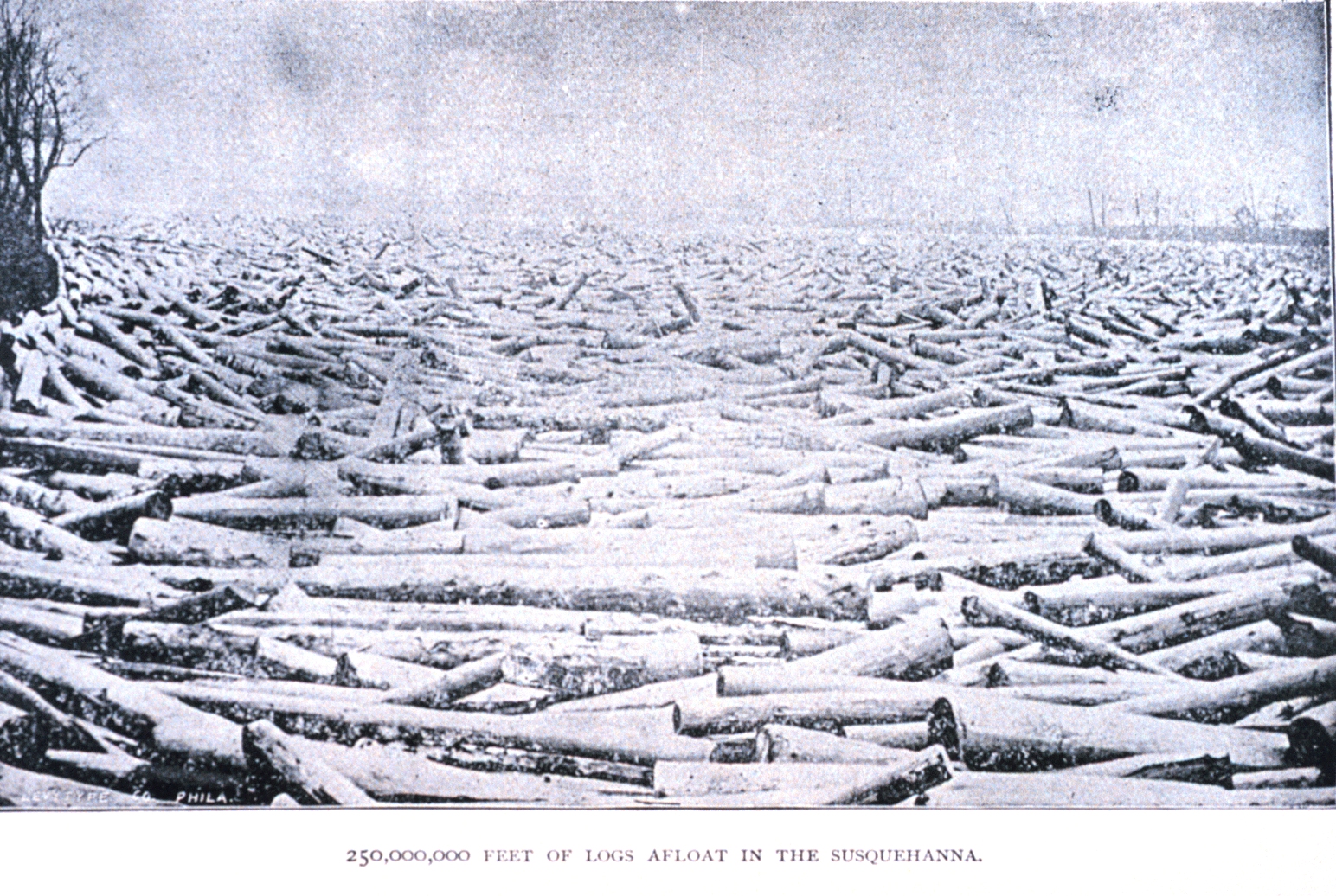 The aftermath of the Johnstown Flood