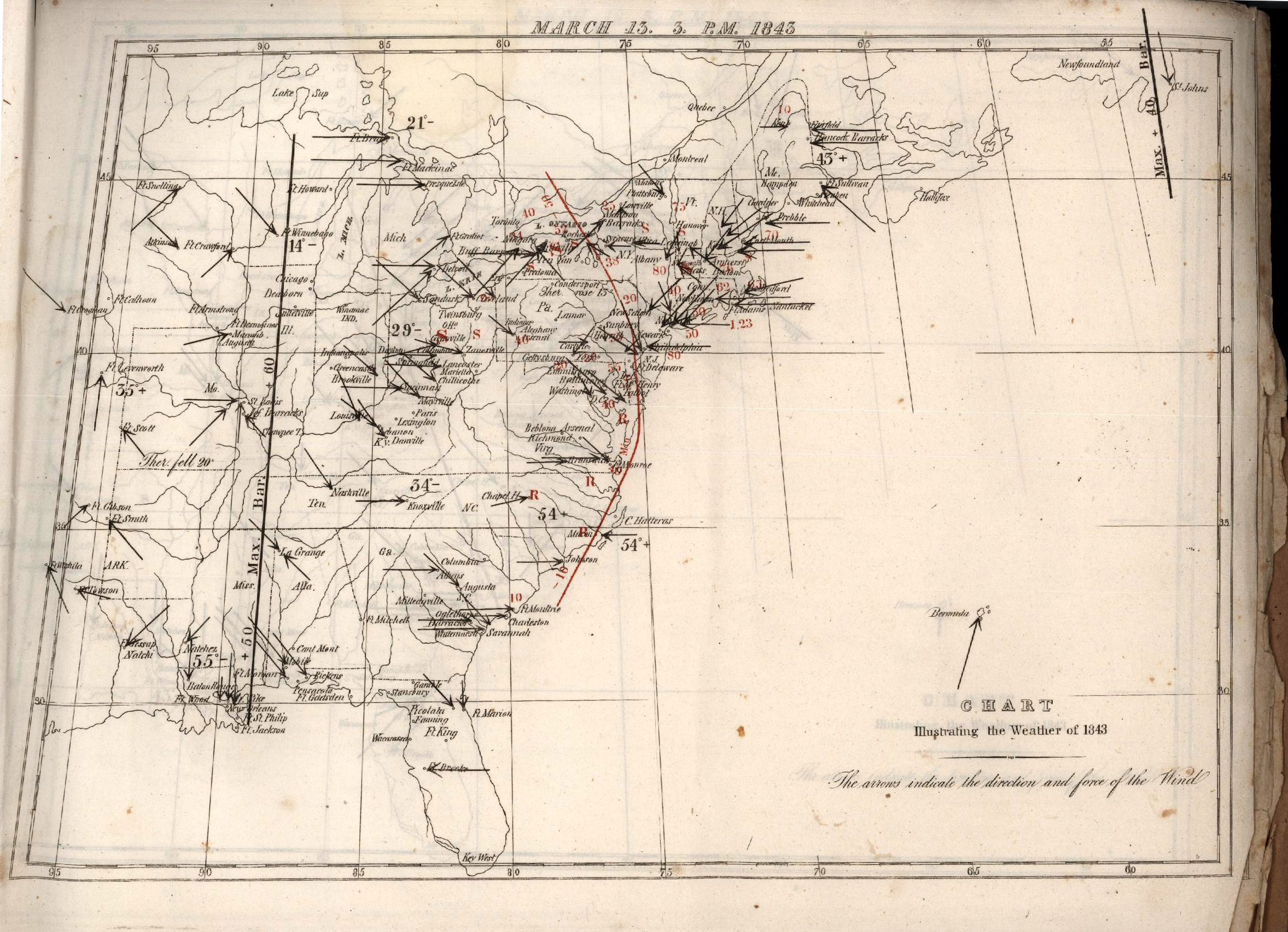 Oldest series of weather maps in the United States