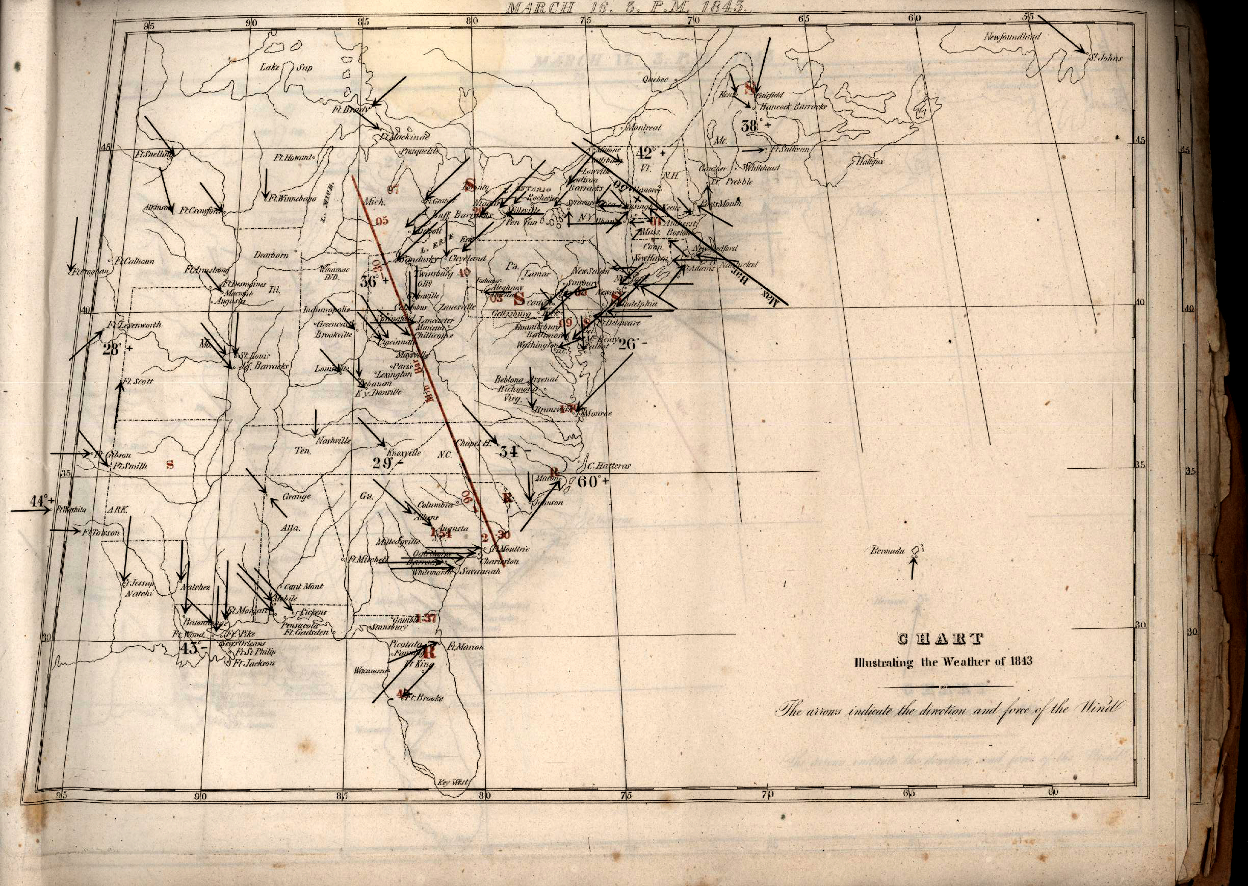 Oldest series of weather maps in the United States