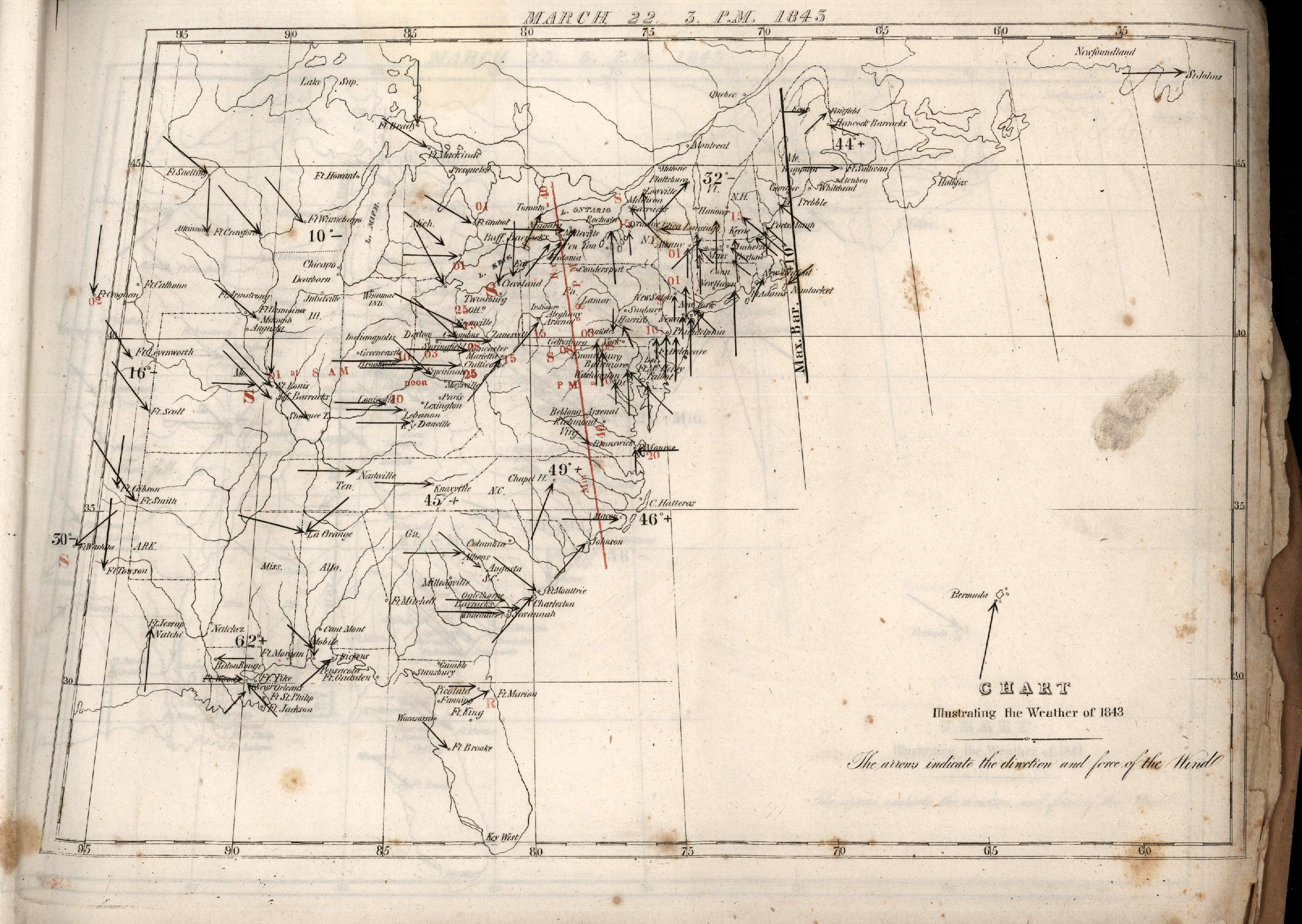 Oldest series of weather maps in the United States