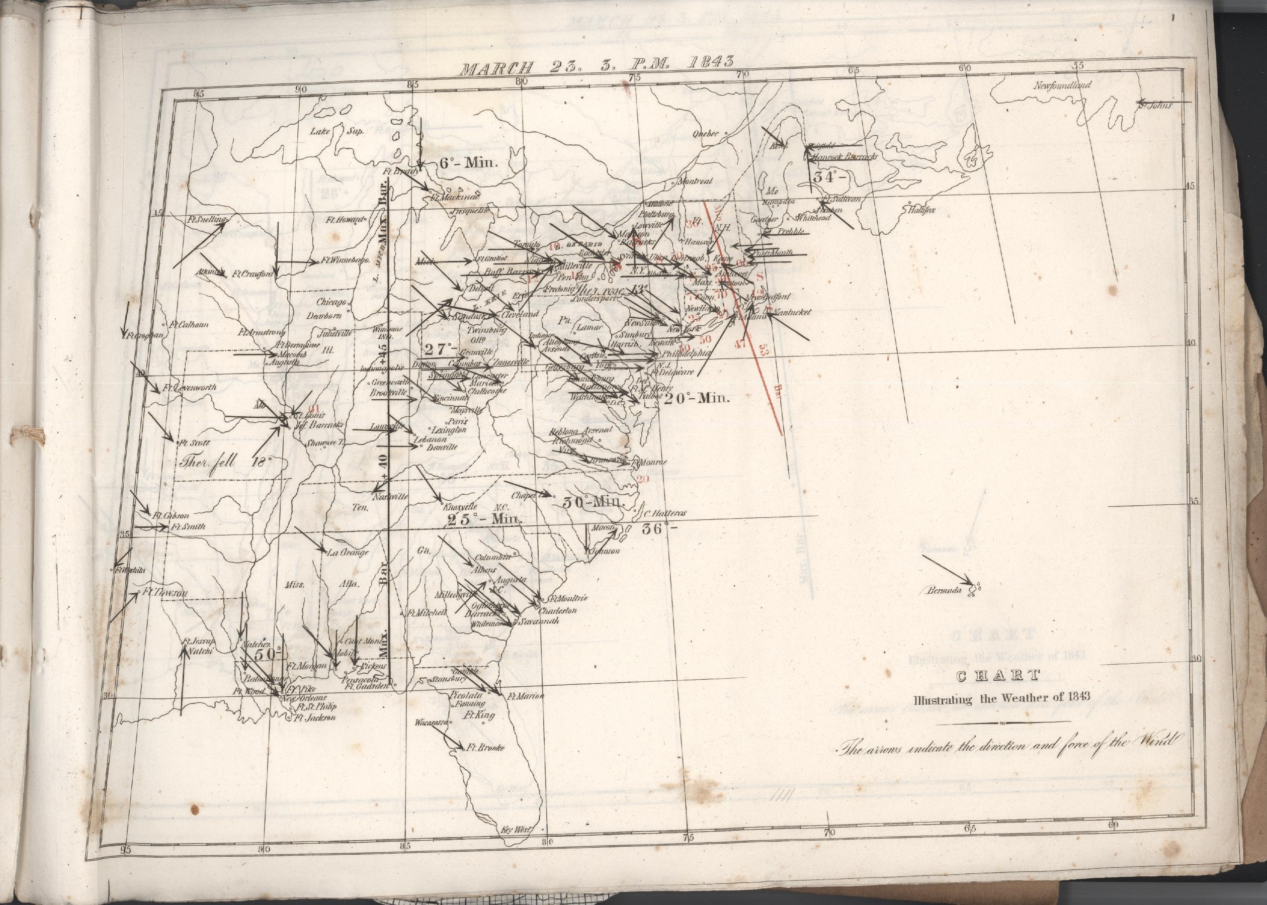 Oldest series of weather maps in the United States
