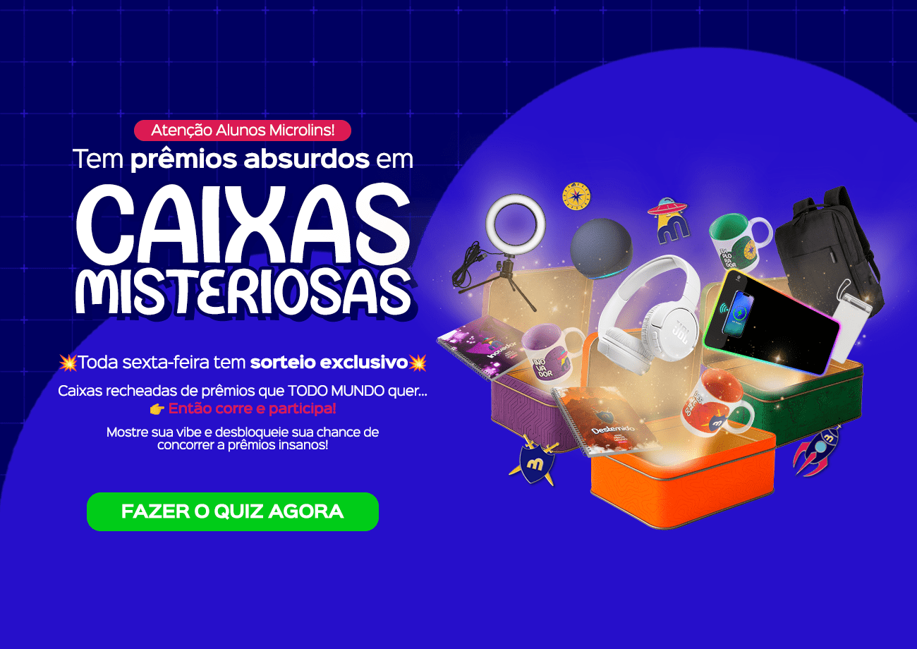 Microlins Concurso Cultural - Caixas Misteriosas