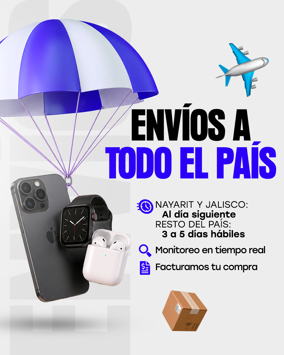 AirPods GRATIS en tu compra de iPhone + cupon de  15% de descuento en accesorios