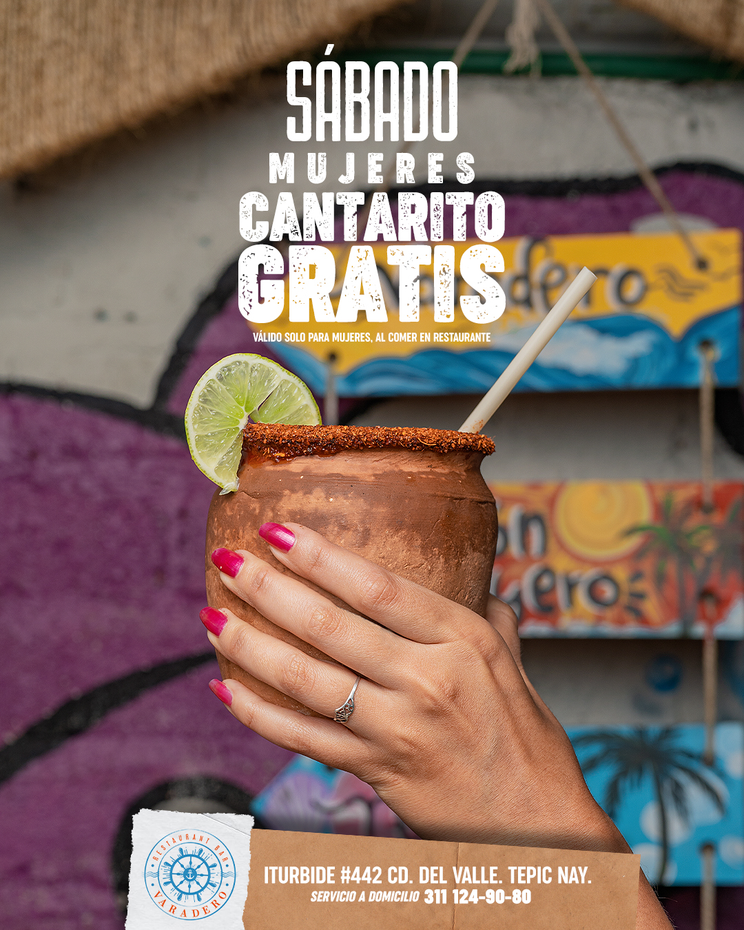 Sábado de amigas, cantarito gratis y mariscos ✨🌊🍻