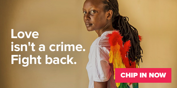 Love isn't a crime. Fight back.