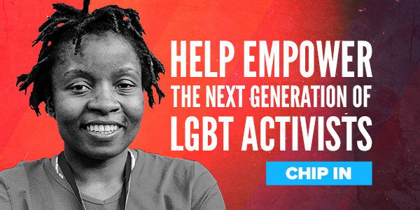 Help empower the next generation of LGBT activists