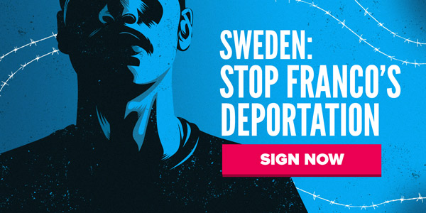 Stop Franco's deportation. Sign now!
