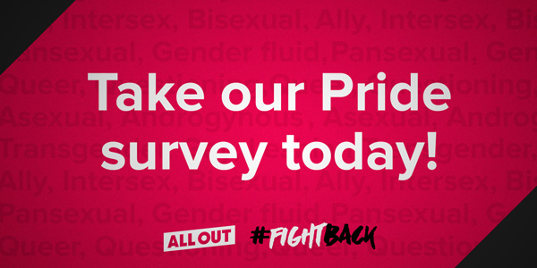 Take our Pride survey today!