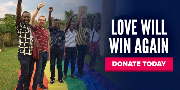 Love will win again. Donate today.