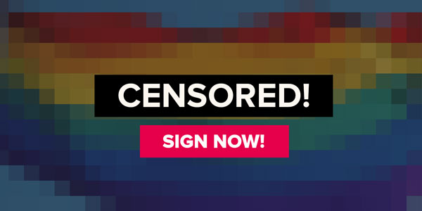 Censored! Sign Now