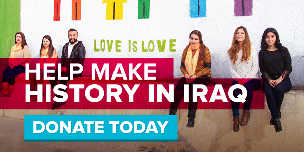 Help make history in Iraq. Donate today.