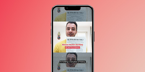 &Eacute;cran vid&eacute;o sur un t&eacute;l&eacute;phone portable
