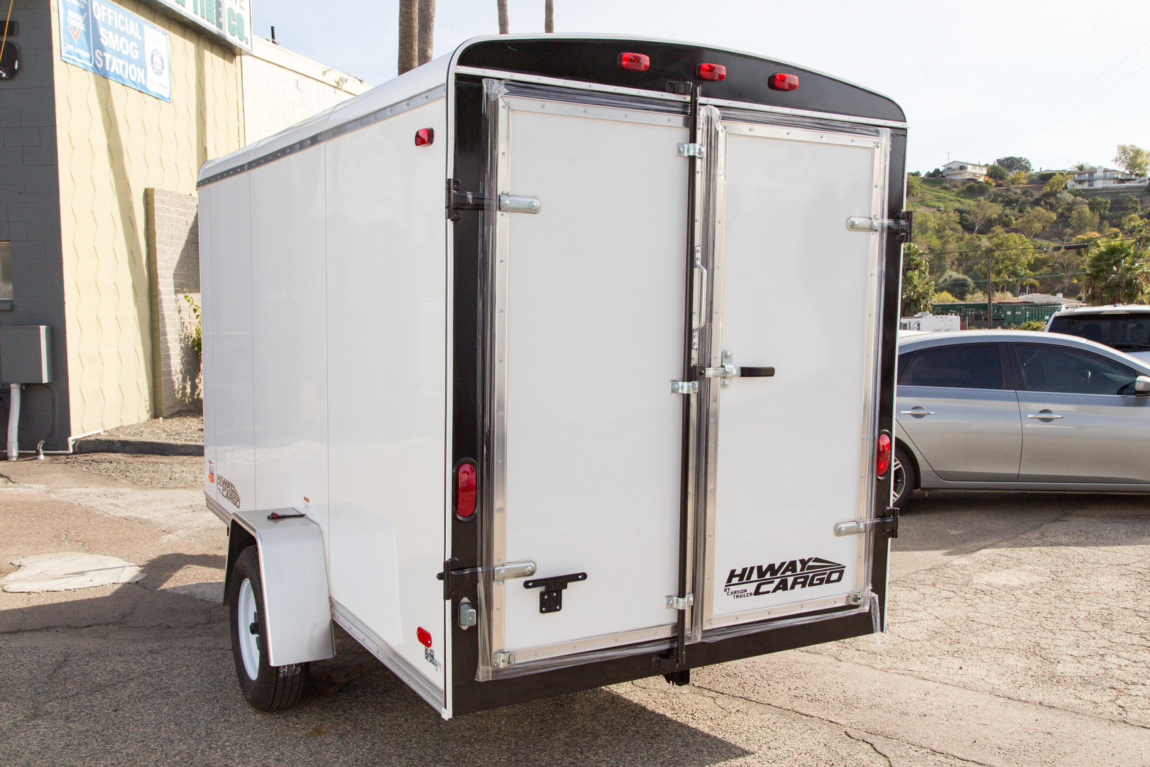 Buy 2023 Carson 6x12 Hiway Cargo Enclosed Traile Oceanside, CA Conover Tires Wheels and Service