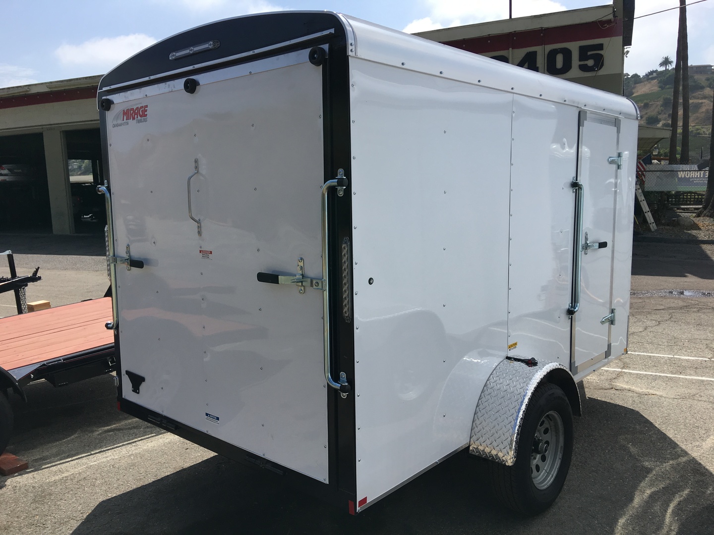 Buy 2018 Mirage 6x10 Enclosed Trailer Oceanside, CA Conover Tires Wheels and Service