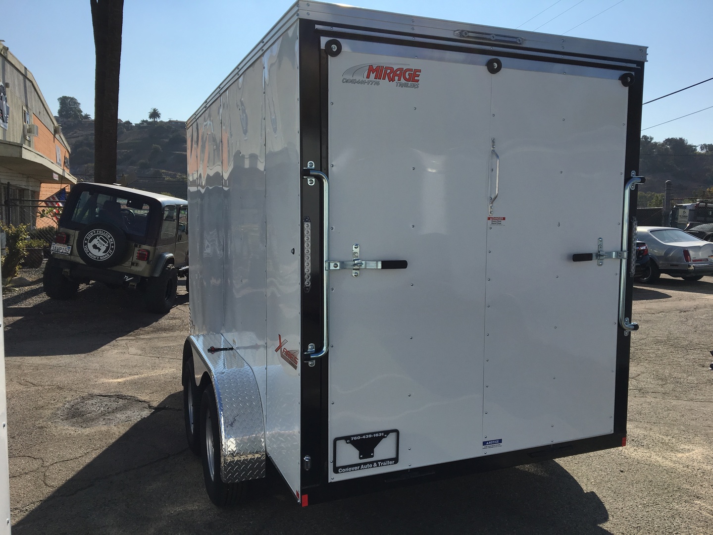 Buy 2019 Mirage 6X12 Tandem Axle Enclosed Traile Oceanside, CA