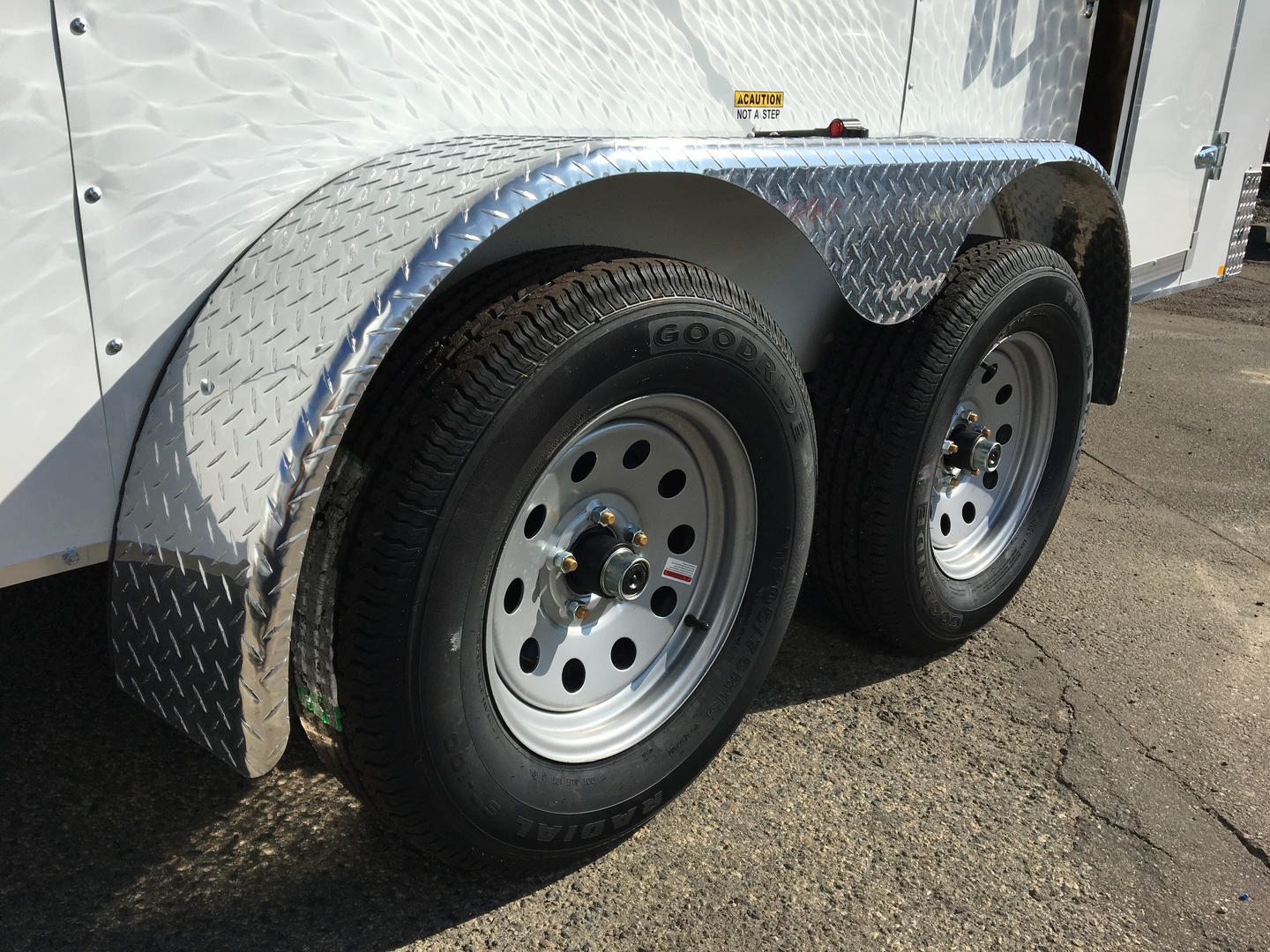 Buy 2019 Mirage 6X12 Tandem Axle Enclosed Traile Oceanside, CA Conover Tires Wheels and Service