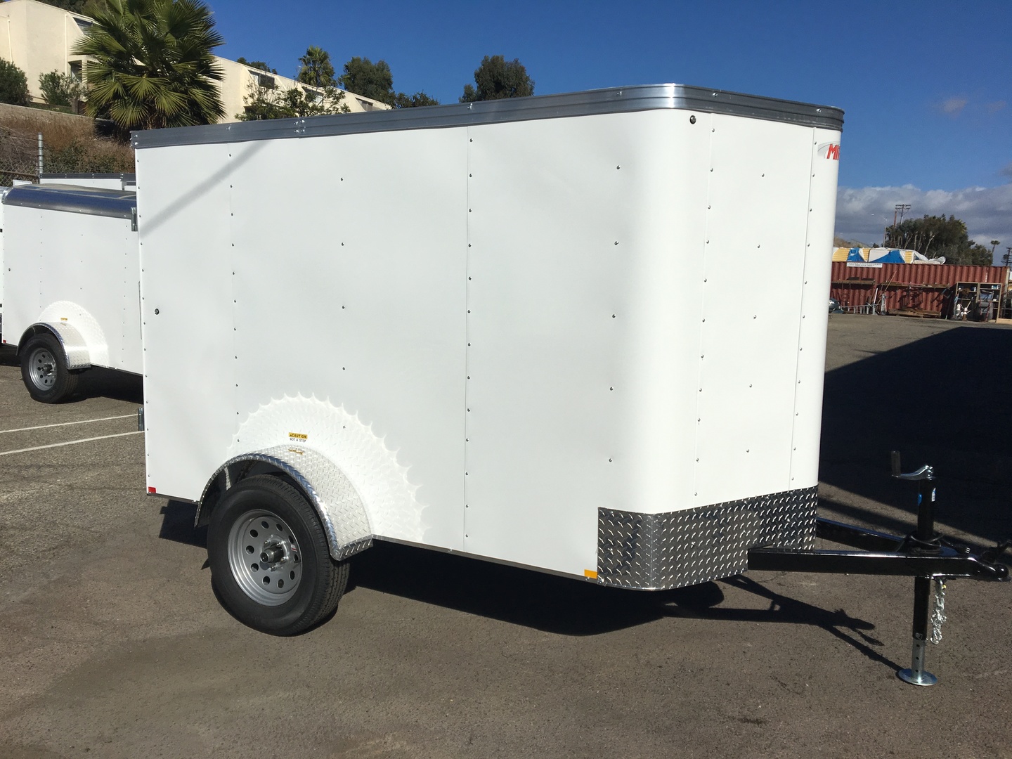 Buy 2019 Mirage 5X8 Enclosed Trailer Oceanside, CA Conover Tires Wheels and Service
