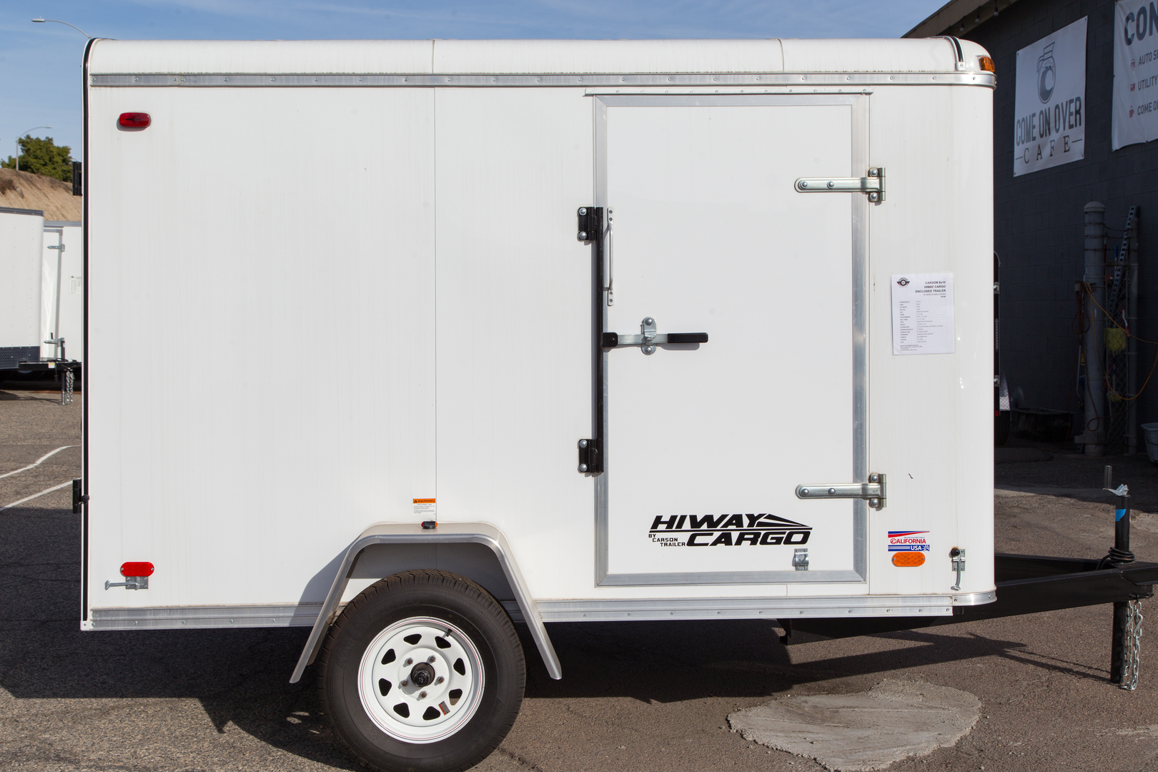 Buy 2022 Carson 6x10 Hiway Cargo Oceanside, CA Conover Tires Wheels and Service