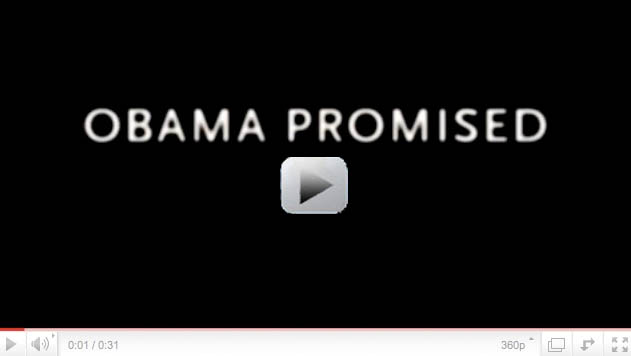 New TV Ad: Obama, fight! Don't cave!