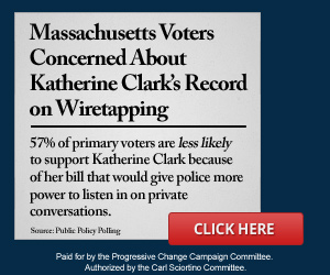 Poll: 57% oppose Katherine Clark's wiretap bill