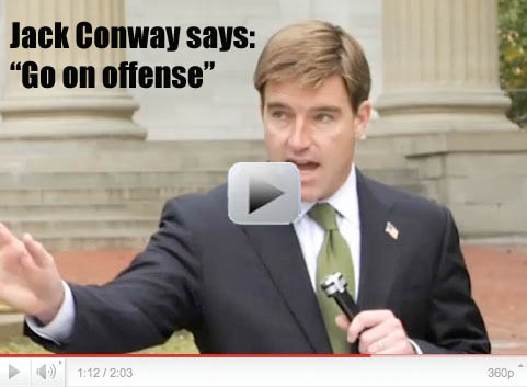 Jack Conway on offense