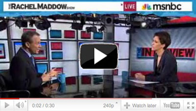 Eric Schneiderman on Rachel Maddow