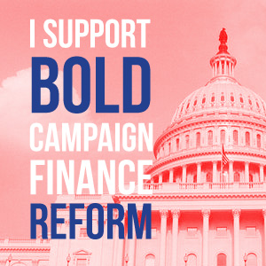 Be a Citizen Supporter Progressive Campaign Finance Letter