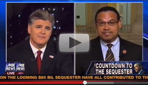 WATCH: Keith Ellison vs. Sean Hannity