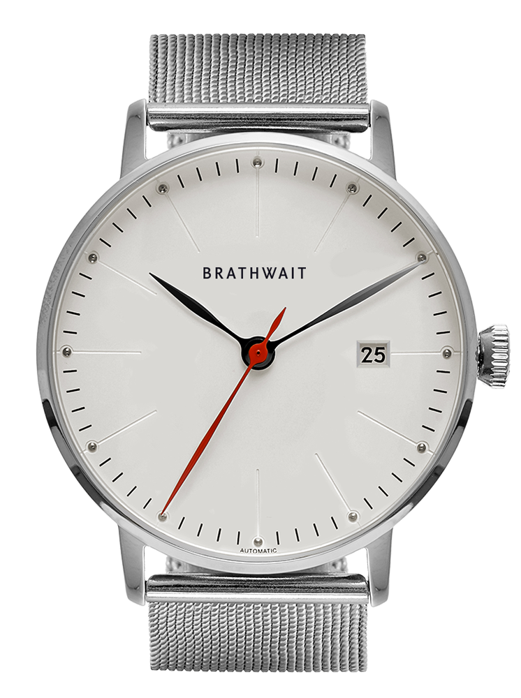 Slim Wrist Watch Minimalist Design Brathwait