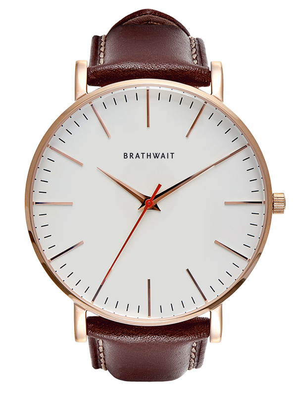 Mens bienville 44mm 2025 stainless steel watch