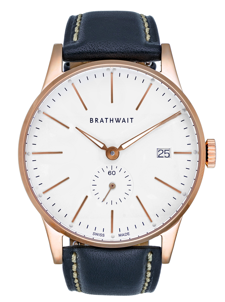Slim Wrist Watch Minimalist Design Brathwait