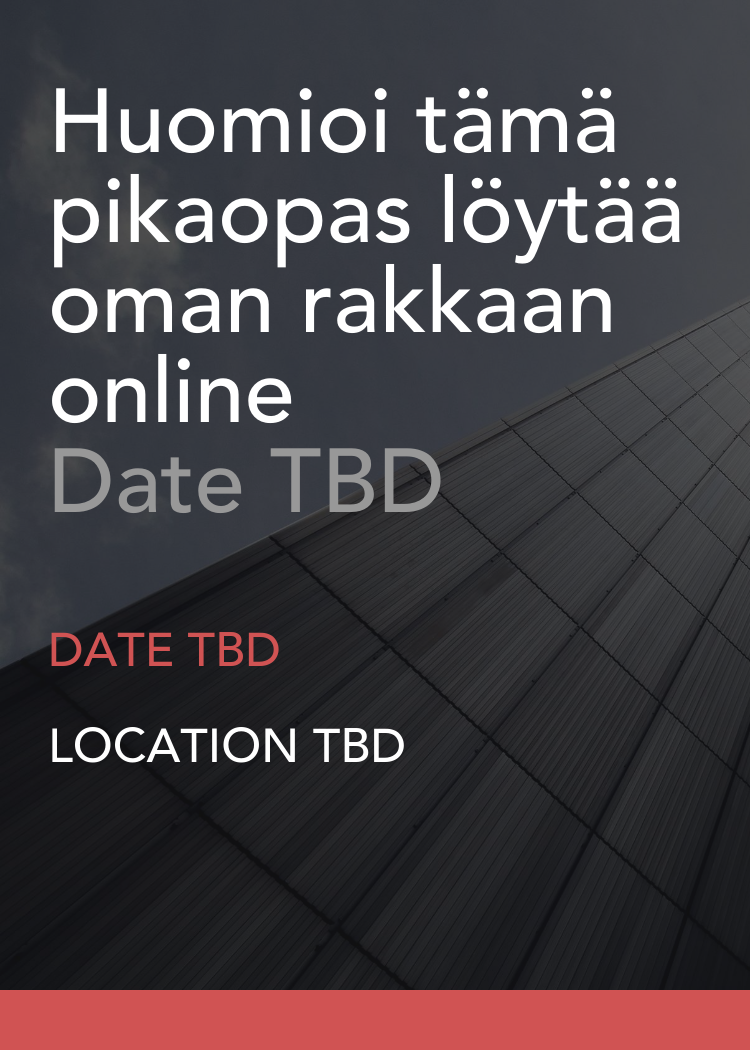 Oletko kiinnostunut online dating yhteisö