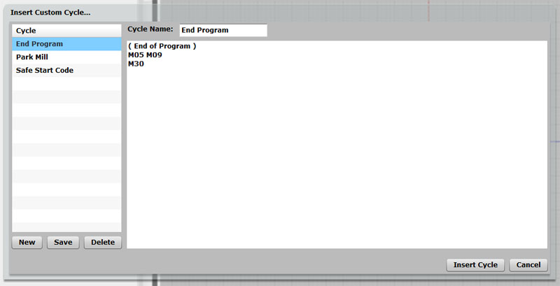 G-Code Custom Canned Cycles