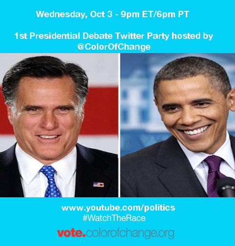 Presidential Debate Twitter Party