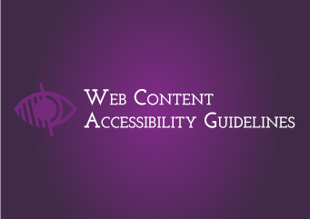   Find out more about the accessibility standards. WCAG 2.0 “ web content accessibility guidelines