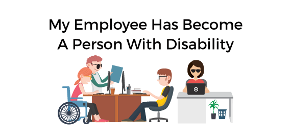 Link to employee acquiring disability