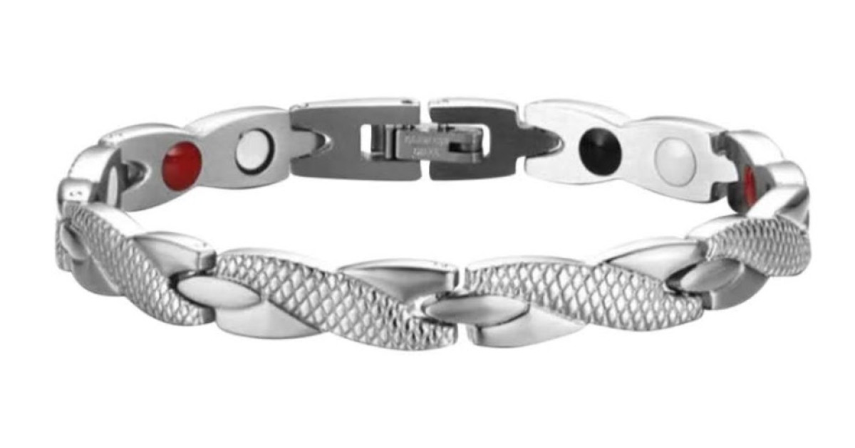 eTukuri Products therapy bracelet silver colour