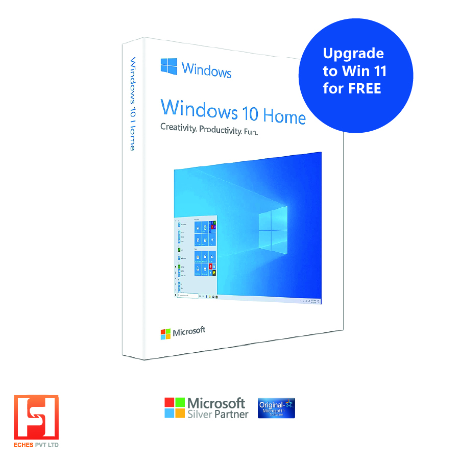 eTukuri Products Windows 10 Home 1 User Perpetual License