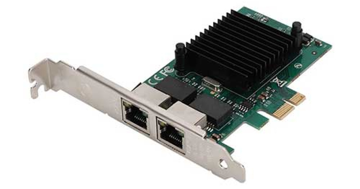 eTukuri - Products | Hopcd SE-LGI575A-2BT PCIe x1 Dual Port Gigabit ...