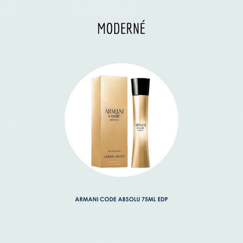 armani code absolu 75ml