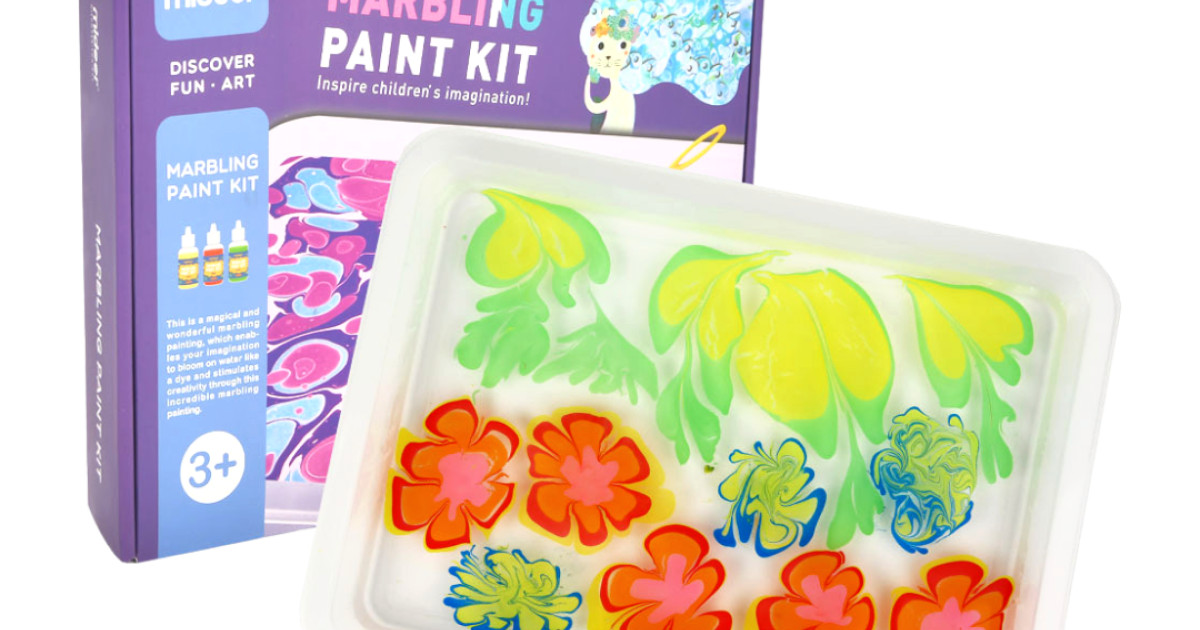 eTukuri Products Mideer Marbling Paint Kit