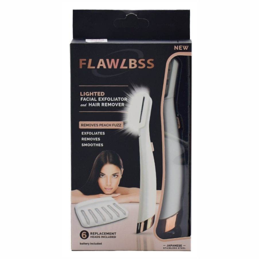 eTukuri Products Lighted Facial Exfoliator And Hair Remover